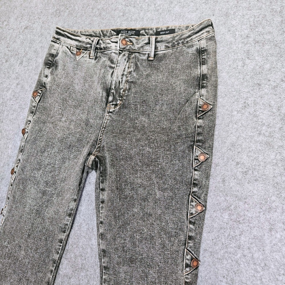 Judy Blue Desert Daze High Waist Grey Bootcut Jeans (Style JB881042) 15/32